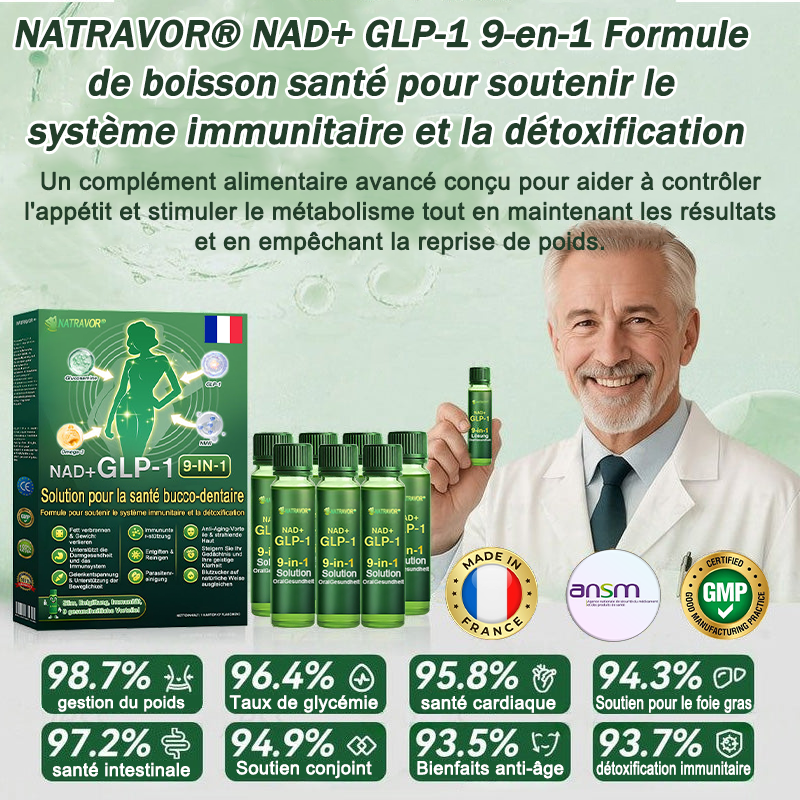 ANSM Official Store | Natravor®  9-in-1 Health Oral Liquid — Immune & Detox Support Formula