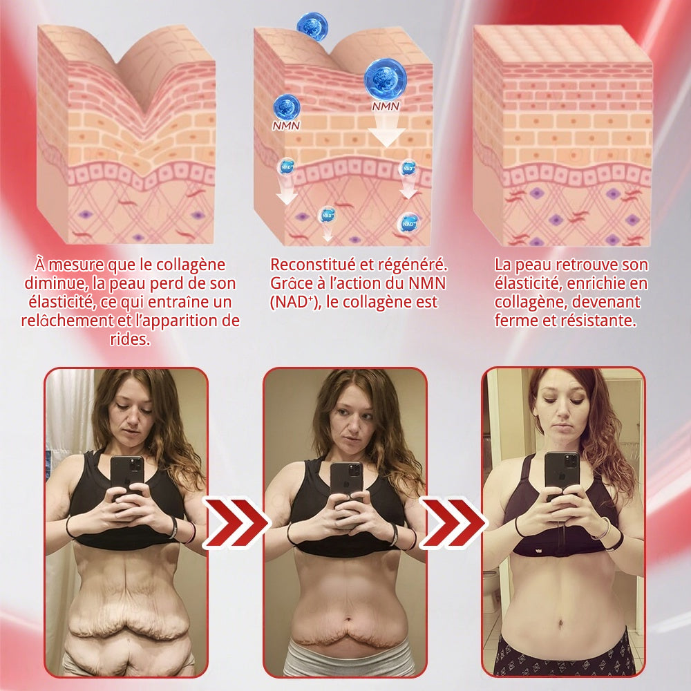 Fabriqué en France 🎇 𝗡𝗮𝘁𝗿𝗮𝘃𝗼𝗿® 𝗡𝗠𝗡 𝗡𝗔𝗗+ Solution orale raffermissante & anti-âge