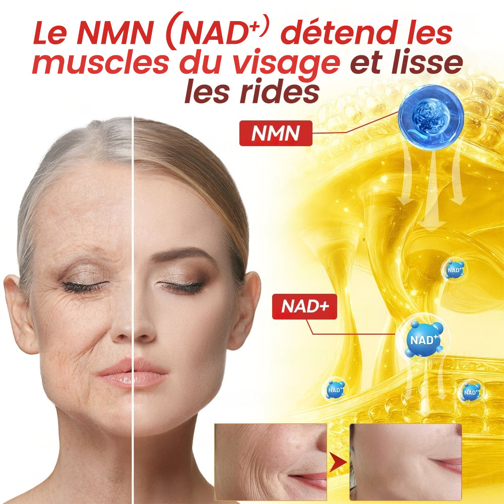 Fabriqué en France 🎇 𝗡𝗮𝘁𝗿𝗮𝘃𝗼𝗿® 𝗡𝗠𝗡 𝗡𝗔𝗗+ Solution orale raffermissante & anti-âge