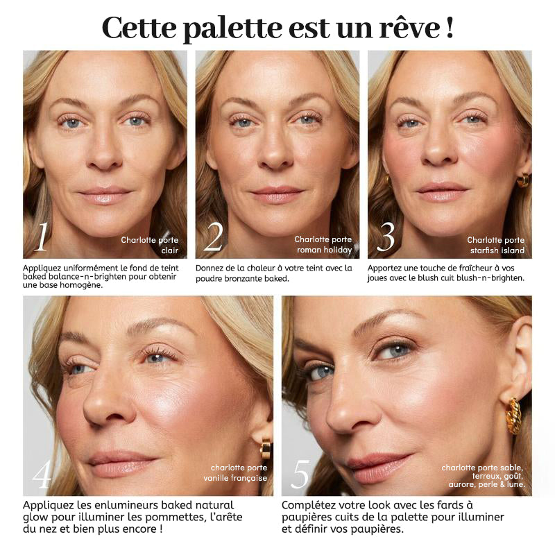 Kit de démarrage Baked - Tuscan Dreams comprend une palette de fards à paupières multicolores Baked